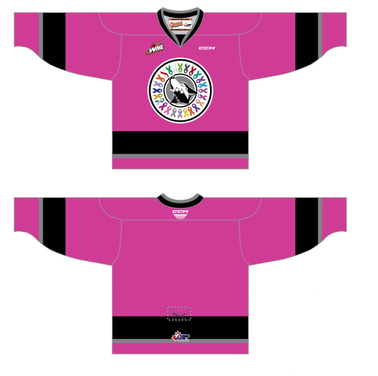 Hockey Fights Cancer 2023-2024 Specialty Jersey – Wenatchee Wild Online ...